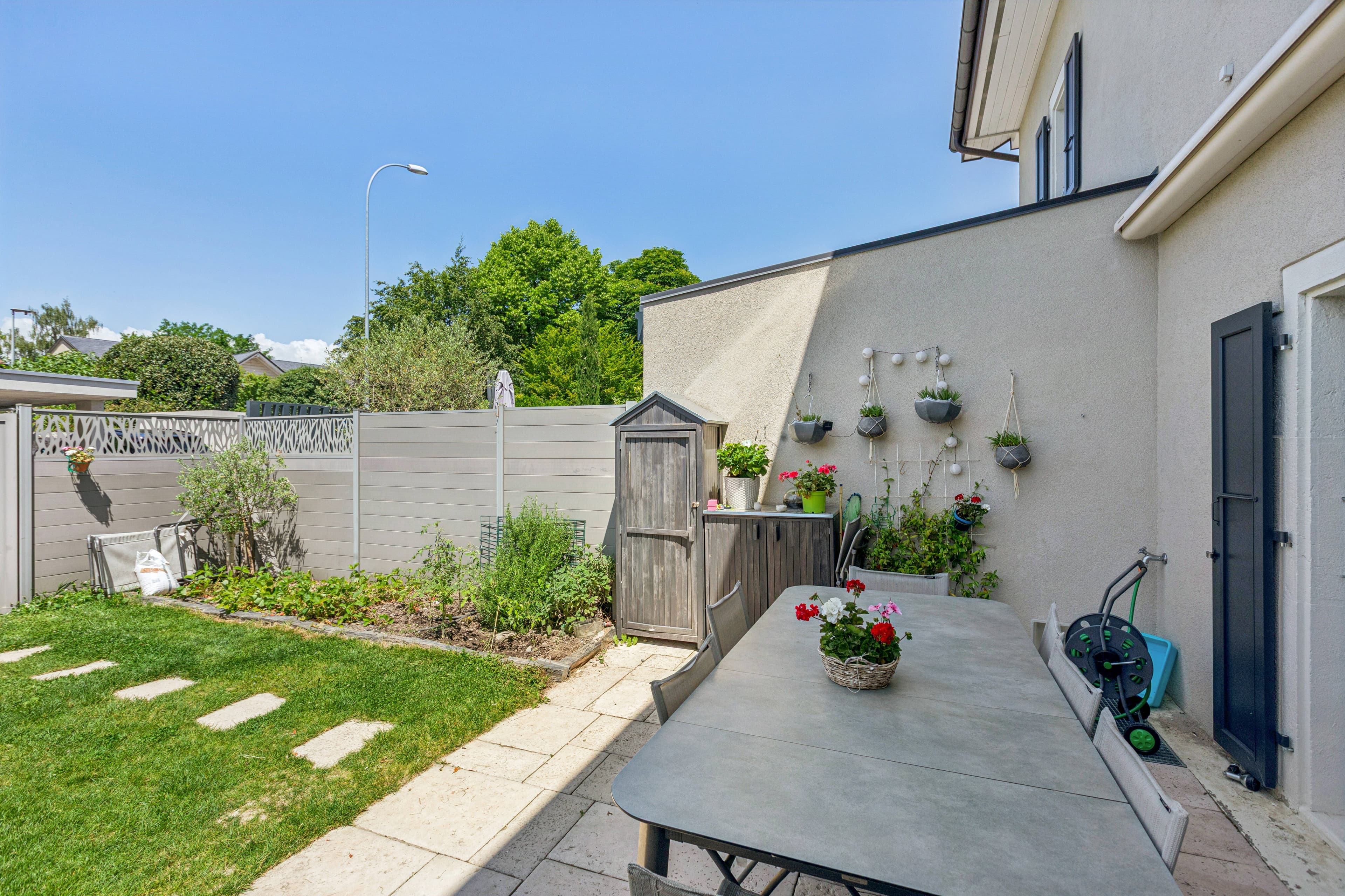 Belle terrasse sans vis-à-vis