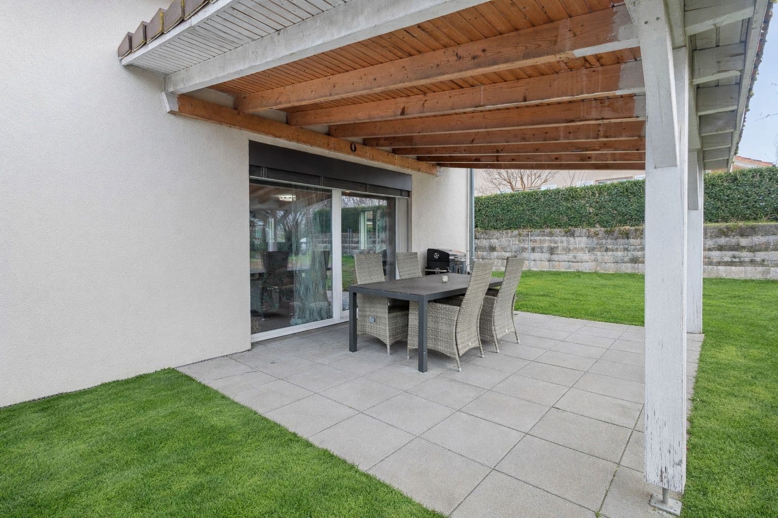 Terrasse couverte
